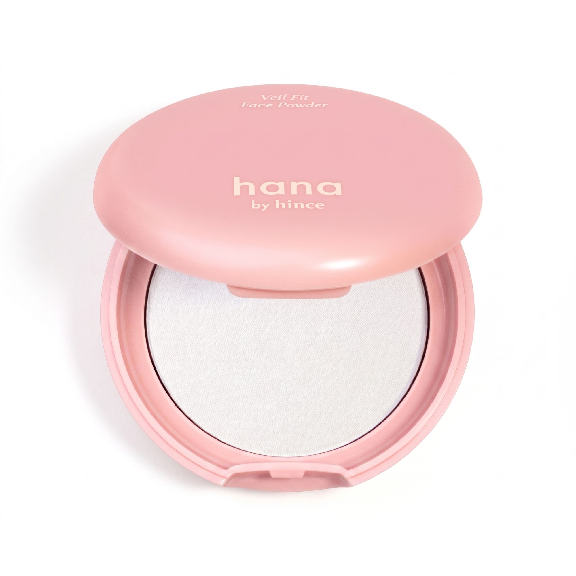 hana by hince Veil Fit Face Powder 粉盒打开后的结构