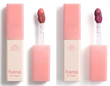 hana by hince Water Glass Tint 新色唇釉瓶身与刷头